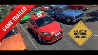 Car Driving School Simulator Gameplay Trailer