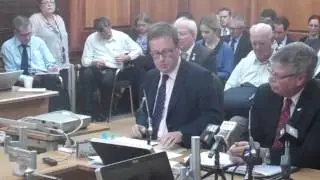 GCSB and SIS Directors at First Public Intelligence and Security Committee Meeting