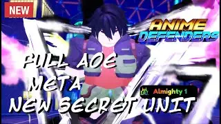 NEW Anime Defenders New Secret Unit Meta Almighty Golden Boy SHOWCASE!