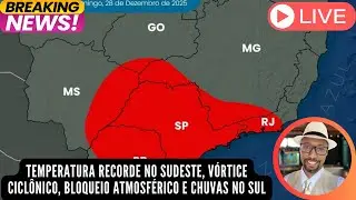 NATAL HISTÓRICO? 🔥 Calor extremo, recordes de temperatura e a previsão do tempo para o fim do ano