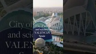 🇪🇸 Futuristic Valencia | City of Arts and Sciences from Above | 4K Drone Summer Views
