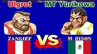 Street Fighter II': Champion Edition (JAPAN) - Ulgrot vs MT Yurikowa