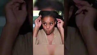 Lace melted! HD Lace Clean Hairline Kinky Straight wig install 👏🏾