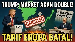 BTC - TRUMP BATALKAN TARIF EROPA! TRUMP: MARKET AKAN DOUBLE?! | ETH