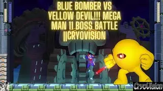 BLUE BOMBER vs YELLOW DEVIL!!! Mega Man 11 Boss Battle ||CryoVision