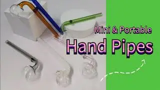 Straight Type colorful Glass Smoking Hand Pipes ShareBongs Product Review