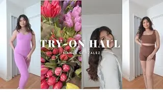 TRY-ON HAUL | Workout Clothes ,Amazon ,Target ,Trying Bloom supplements, Viral TikTok Hair!!!