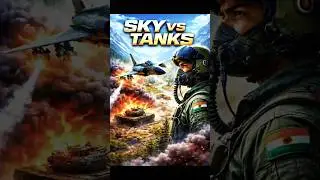 How One Fighter Pilot Stopped Enemy Tanks Alone #defence #history