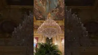 Apartments of Napoleon III. #france #napoleon #chandelier #curtains #opulent #style #napoleoniii