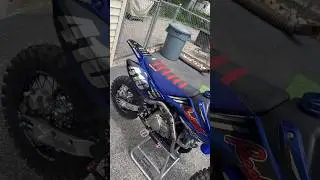 Built 180cc Pitbike with a Custom Yoshi Exhaust 🔊👀🔥#crf70 #slowracer #pitbike #moto #bikelife
