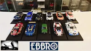 EBBRO models from my model car collection at 1/43 scale