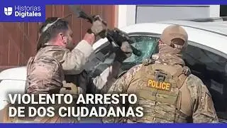 Dos ciudadanas alertaron con la bocina de un operativo de ICE: los agentes les rompieron el vidrio
