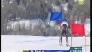 Benjamin Raich  GS gold run Torino 2006