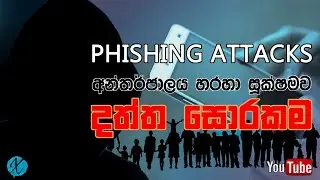 Phishing Attacks | A fraudulent attempt to obtain sensitive information, explained in Sinhala