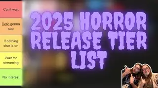 2025 Horror Releases Tier List