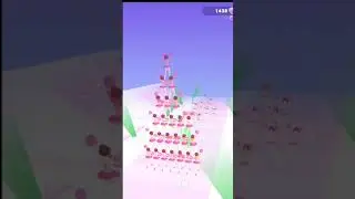 Cheerleader Run 3D GAME ANDROID,IOS MOBILE #20 #shorts #viral #funny