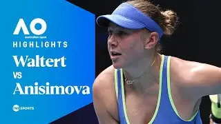 Simona Waltert vs Amanda Anisimova | Round One | Australian Open 2026 Highlights 🇦🇺