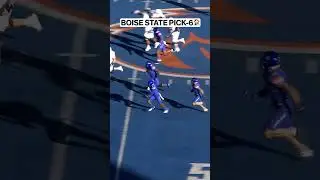 Boise State takes it to the House 🏠 #interception #football #boisestate #collegefootball #cfb
