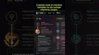 &iquest;C&oacute;mo funciona Conqueror? #guialol #leagueoflegends #support #riotgames