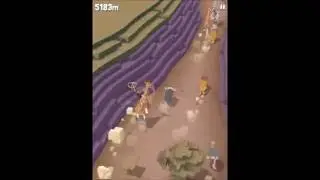 stampede run 5000 m in one time