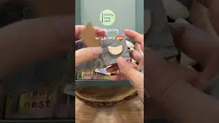 Unbox a natural soap gift box with me