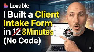 I Built a Client Intake Form in 12 Minutes (No Code)
