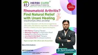 Joint Pain & Swelling? Unani Treatment for Rheumatoid Arthritis