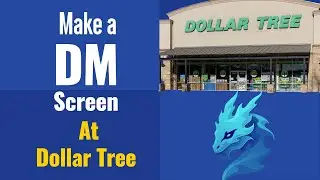 Build a Dungeon Master screen for under $10&mdash;straight from Dollar Tree!