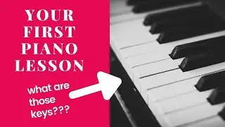 Piano Lesson Ep. 1/1 The Keyboard: start playing the piano!