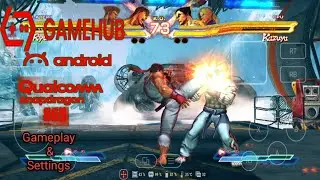 Street fighter x tekken gamehub | Street fighter gameplay on android | Gamehub Emulator Android