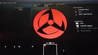 how to make Sharingan emblem bo4
