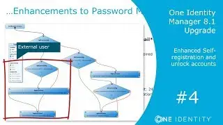 One Identity Manager | Upgrade 8.1 #4 | Enhanced Self-registration and unlock accounts