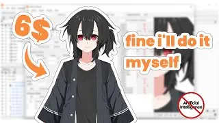 [WIP] How i make vtuber avatar for myself (In tight budget way) - #1 just do it lol [EN/ID]