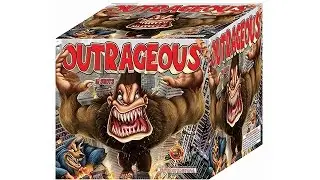 OUTRAGEOUS 16 SHOT - HOT FIREWORKS - FCC1501C