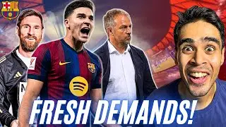 Alvarez offered to Barca? Messi is ready! Hansi Flick meeting. Neymar retirement. Football news.