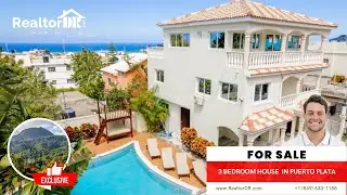 Stunning 3-Floor Villa with Private Pool in Puerto Plata | Exclusive Listing for $299K USD