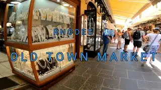 Rhodes Old Town Market 🇬🇷 Greece |Rhodos
