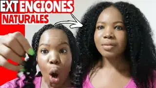 EXTENSIONES DE CABELLO CON CLIPS|PASO A PASO:CABELLO AFRO RIZADO|KINKY-CURLY @IrresistibleMeCom