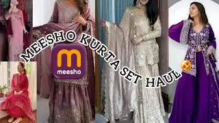 Meesho Viral Festive Collection Under Rs 800/-💸 Kurta Set,Sharara,Maxi Haul+Try On😍❗️Must Watch ❗️
