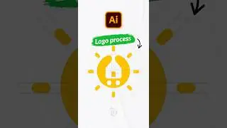 Combining 3 ideas into one logo concept | Illustrator tutorial #illustratortutorial #logotutorial
