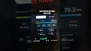 54% Battery Me 79 Km Ola S1 Pro Gen2 new model ❤️ Ola S1 Pro Gen2 ❤️ Ola S1 Pro Review #olas1progen2