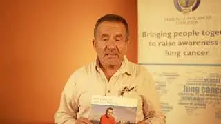 Peter Czanyo of  Fundacion Pacientes de Cancer de Pulmon