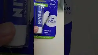 unboxing ₹149 nivea lip balm (original) ~asmr #nivea