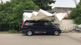 Tenda per ambulanti automatica - modello Europlus 2017