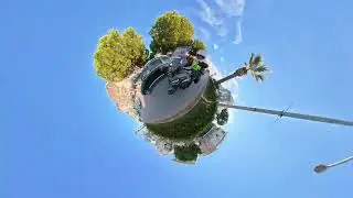 dji osmo 360 motosiklet ilk çekim denemeleri