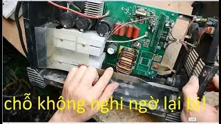 Máy hàn bị giật nguy hiểm:Hành trình vất vả mình tìm ra chỗ chập,chạm!