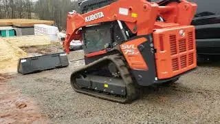 New Kubota slv75-2 delivery
