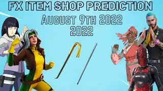 August 9th 2022 Fortnite Item Shop Prediction / Fortnite Item Shop Prediction August 9th 2022