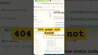 Http status codes 404 page not found 😁
