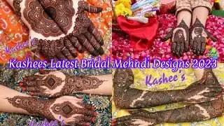 Kashees Latest Bridal Mehndi Designs 2023| sobia&rsquo;s world
